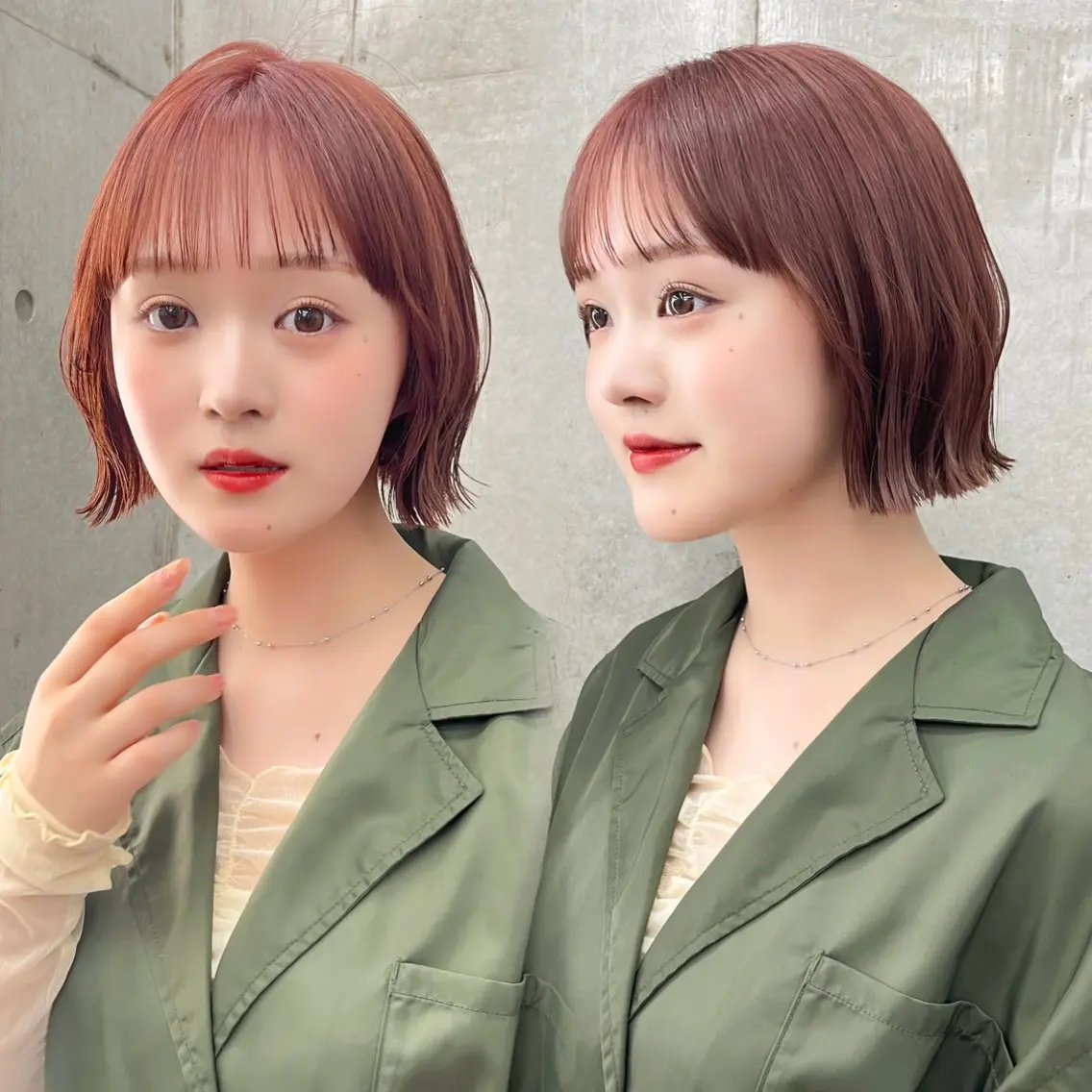 ショート モデル募集中🍒 矯正ボブRunaのヘアスタイル