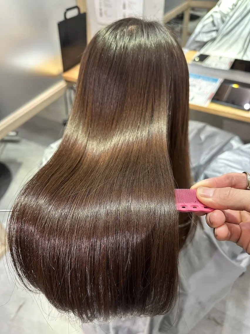✨👑美髪メンテコース👑✨髪質改善カラー+ROYALトリートメント¥15000の写真