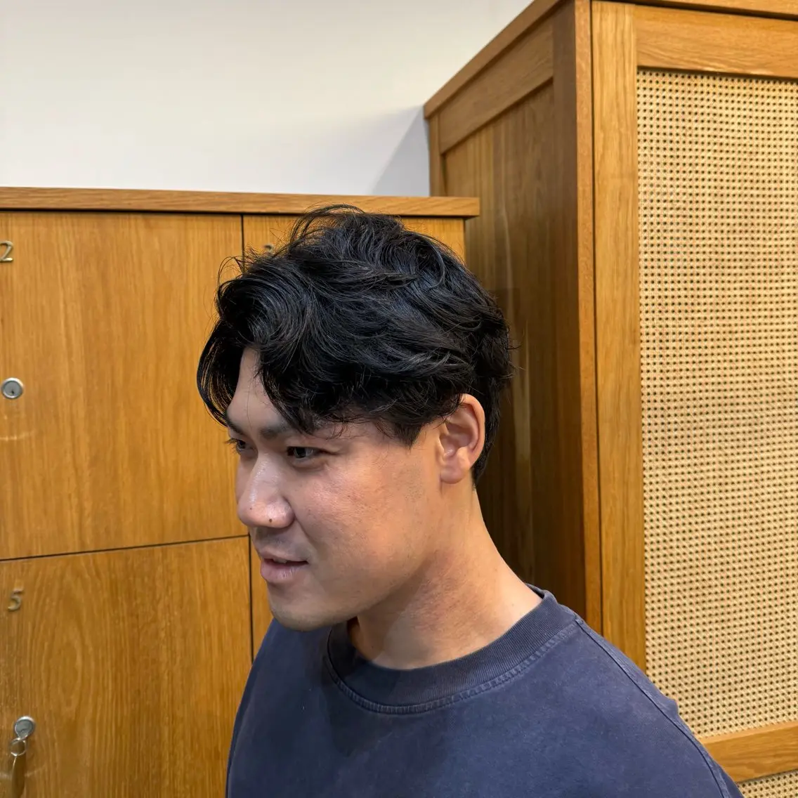 メンズ マッシュ 刈り上げ 明津 桜空のヘアスタイル