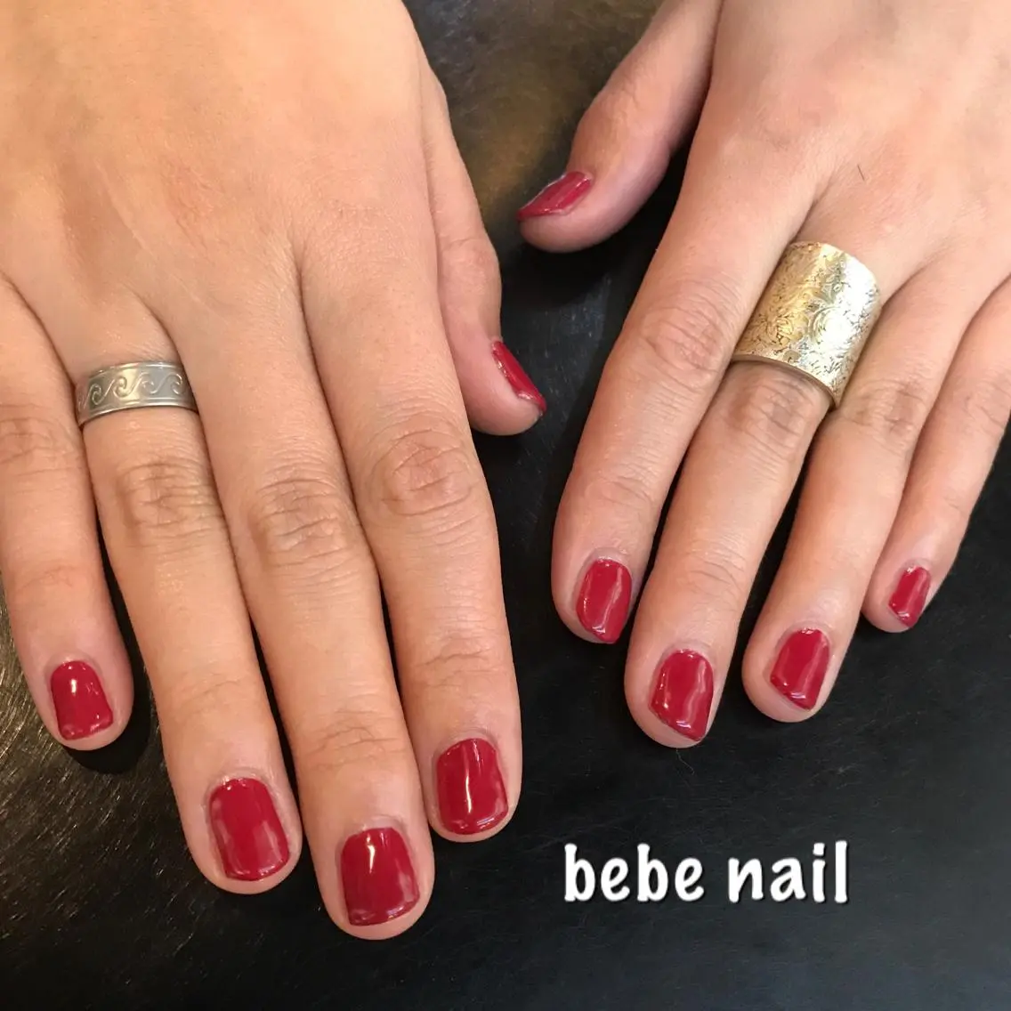 ネイル アートネイル ジェルネイル ワンカラーネイル パラジェル ハンドネイル Ann nailのネイルデザイン
