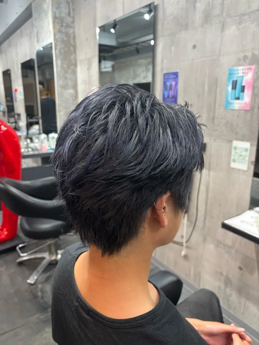 カラー メンズ 町田 翔太のヘアスタイル