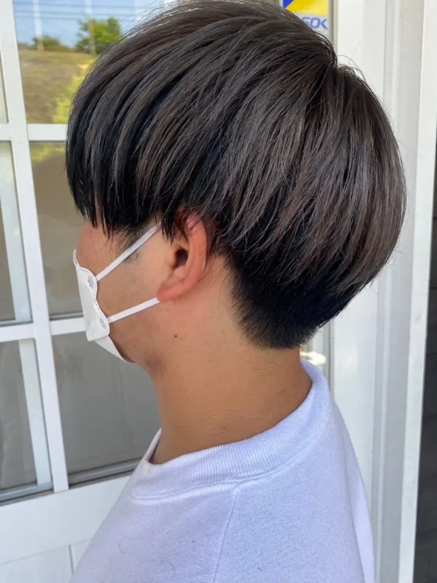 メンズ カット パーマ 江島 美保のヘアスタイル