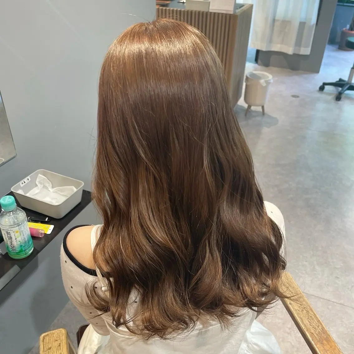 【学割U24】ブリーチなしで作る柔らか透明感ダブルカラー🎀の写真