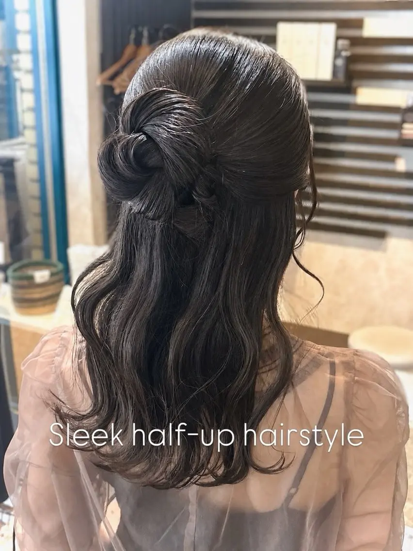 ヘアアレンジ ハーフアップ ヘアセット Noe' Akariのその他イメージ