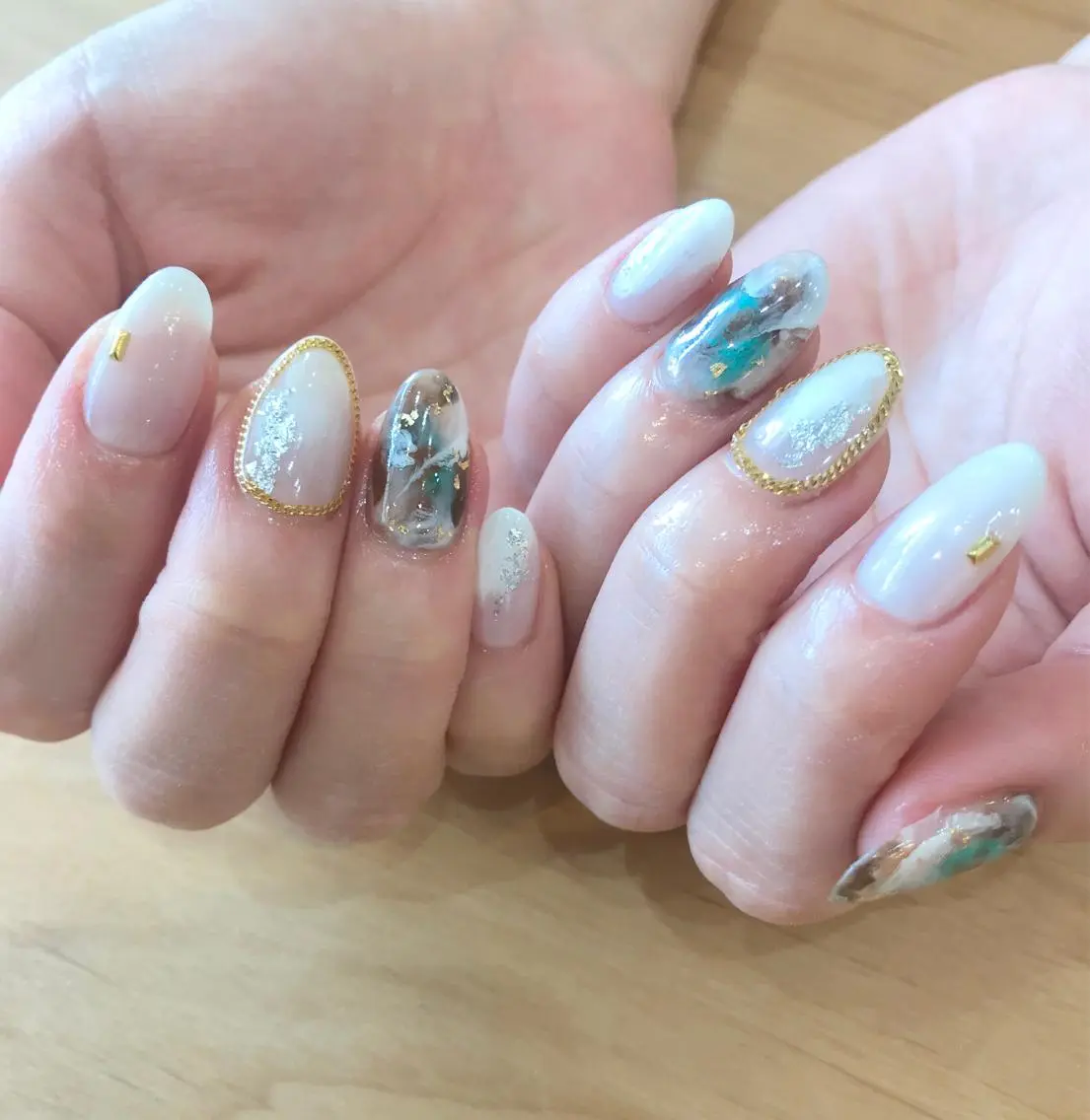 ネイル ニュアンスネイル その他(ネイル) eclale nのネイルデザイン