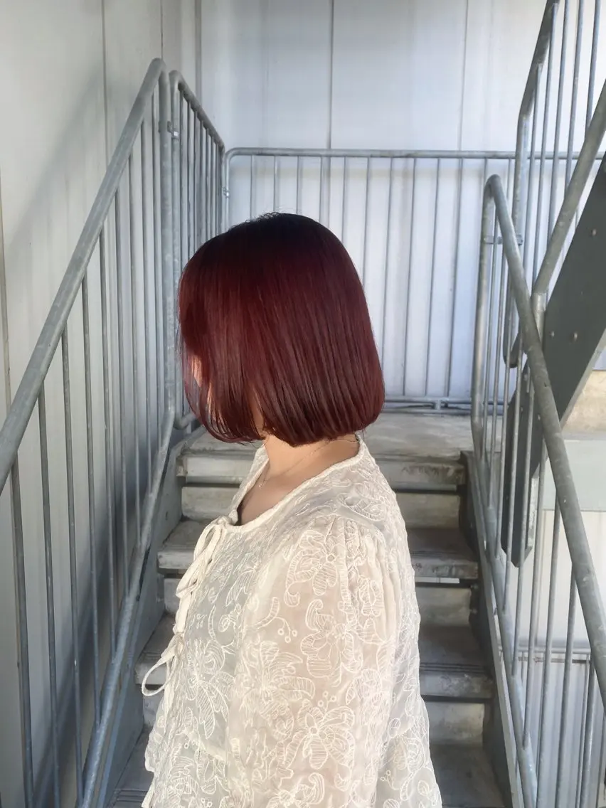 ショート カラー カット ヘアカラー トリートメント mai / linoah˚✧のヘアスタイル