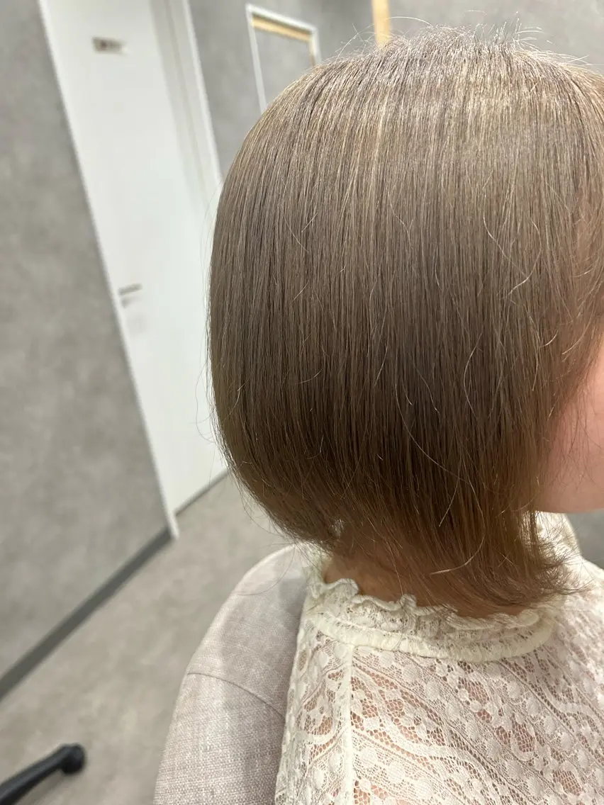 ショート ヘアカラー ゆきな 5月から復帰のヘアスタイル