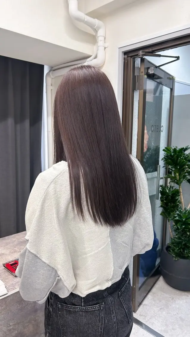 ロング カラー ブリーチ ダブルカラー ブリーチなしカラー DRIP HONOKAのヘアスタイル
