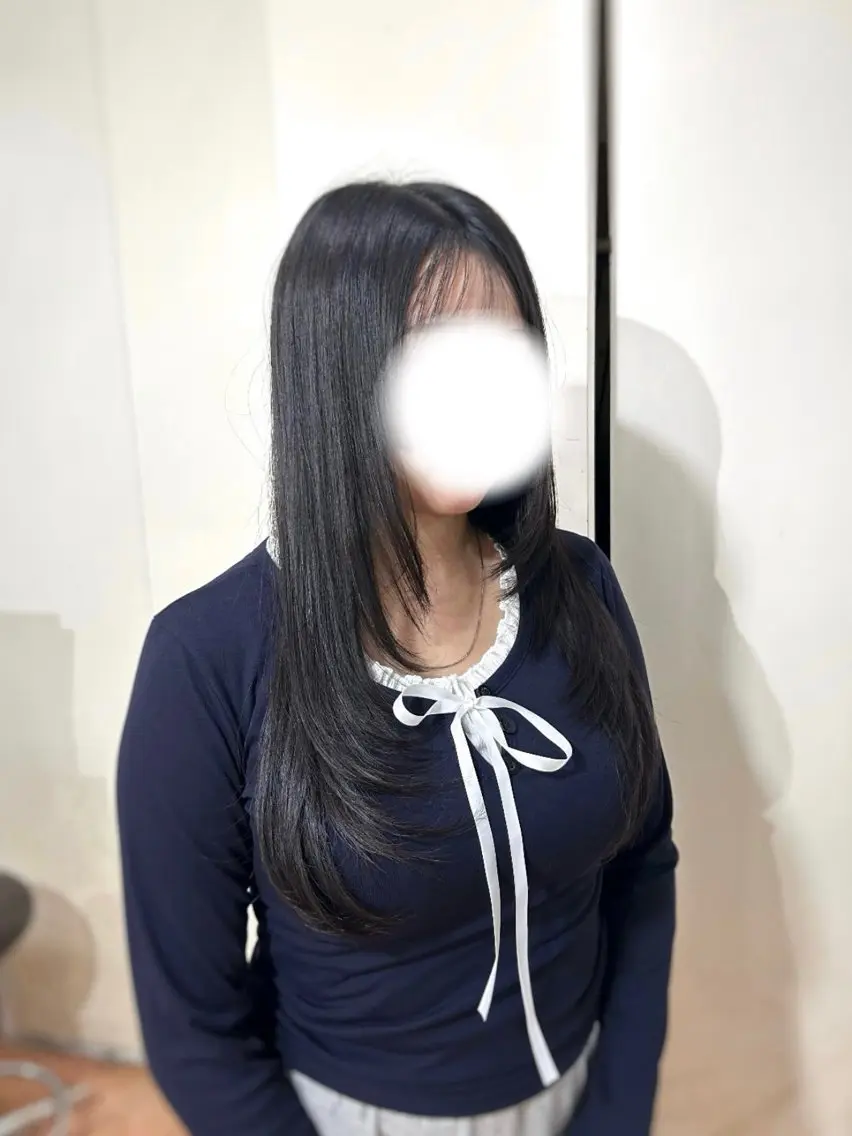 ロング ヘアカラー トリートメント たきぐち さくらのヘアスタイル