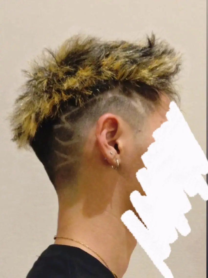 メンズ フェードカット 宮下 渚のヘアスタイル