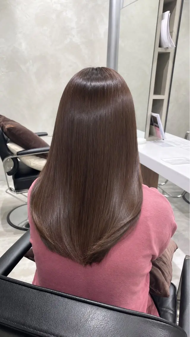 カラー ヘアカラー 髪質改善/艶カラー 大原愛果のヘアスタイル