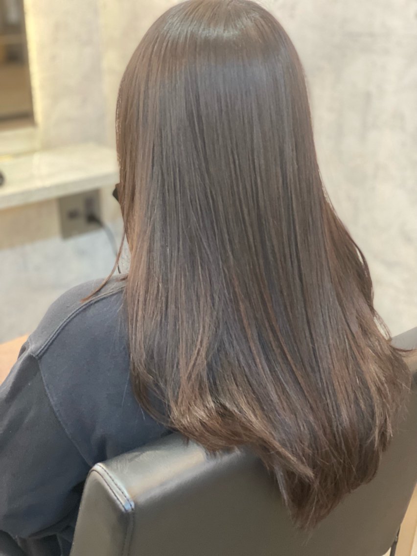 ロング 縮毛矯正 ひばりヶ丘メンズ カットスパ石井里佳のヘアスタイル