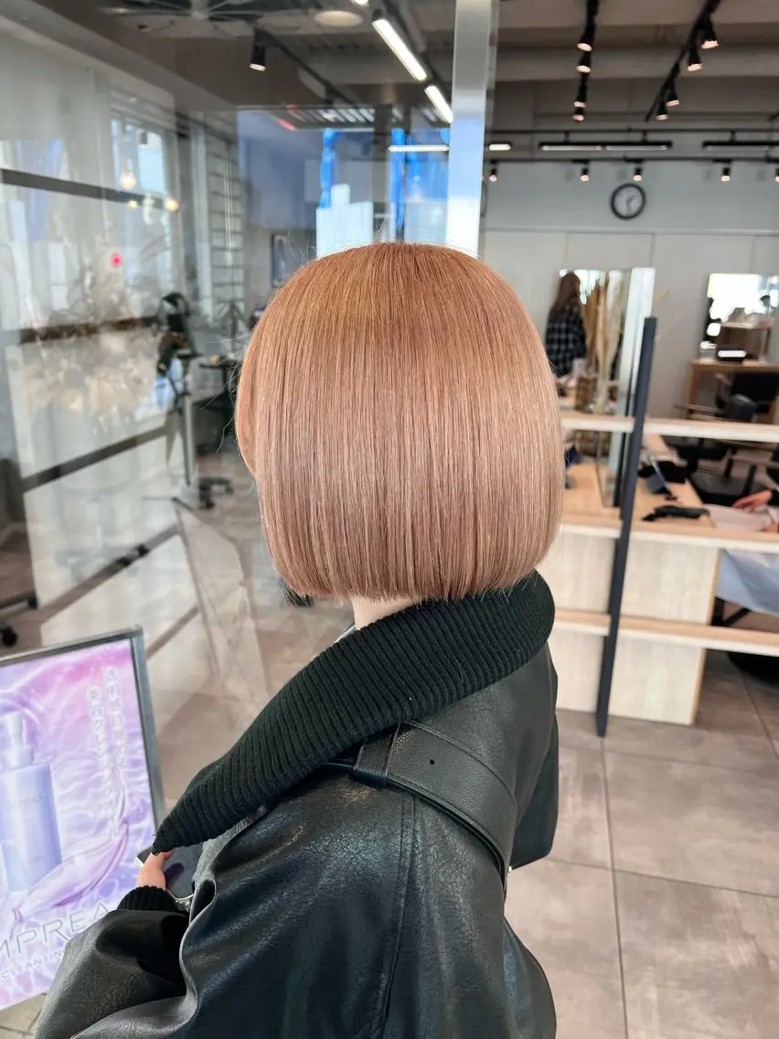 ショート カラー ヘアカラー トリートメント 🌞レイヤー×カラー 前川那津美🌞のヘアスタイル