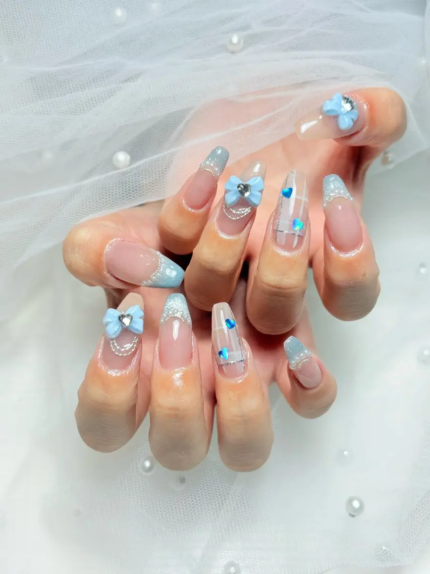 【オフあり】💎アートし放題(パーツつけ放題)の写真