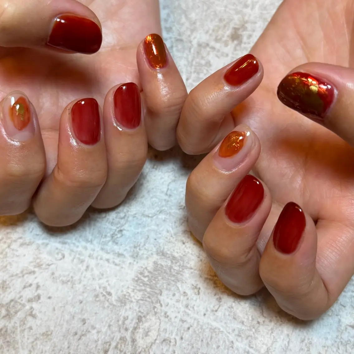 ネイル 自由が丘サロン あやめ💅のネイルデザイン