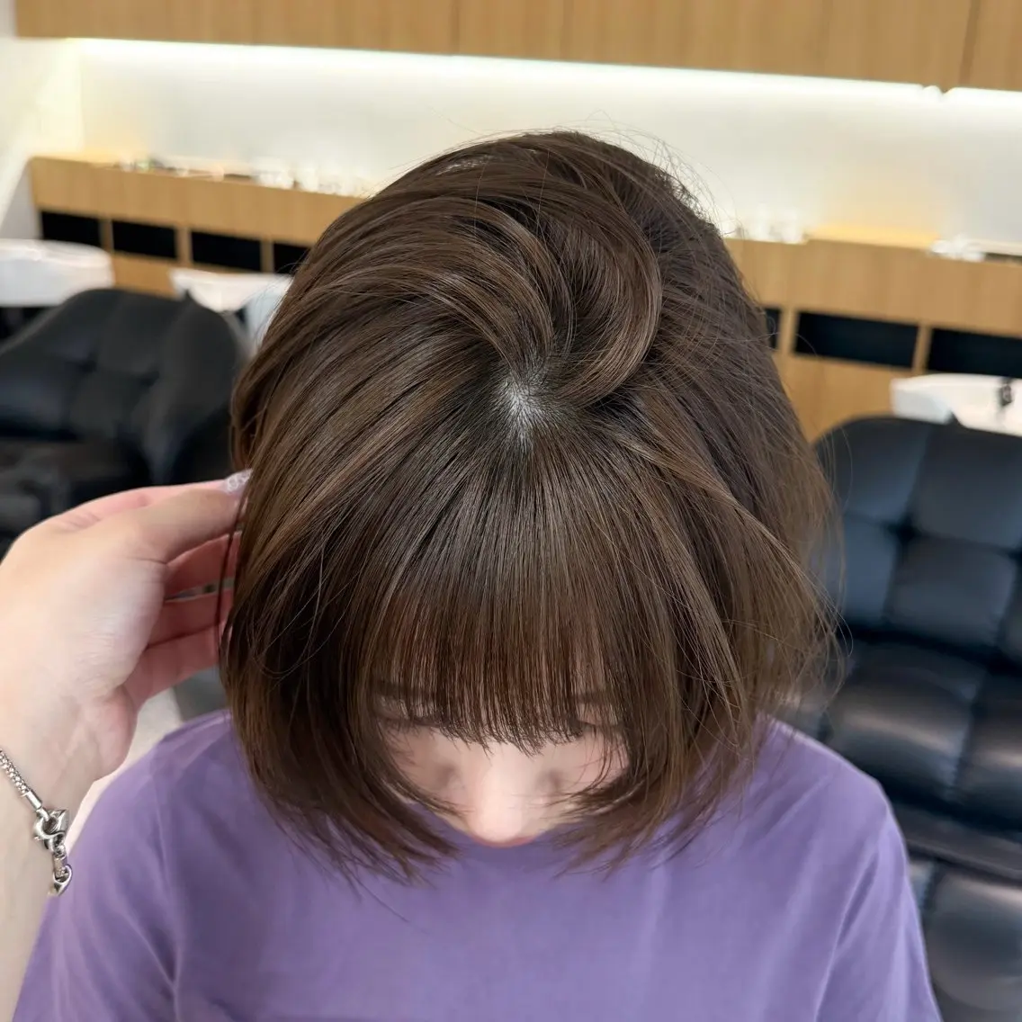 ショート カラー カット ヘアカラー Koko . 🤍ボブ ✧*｡のヘアスタイル