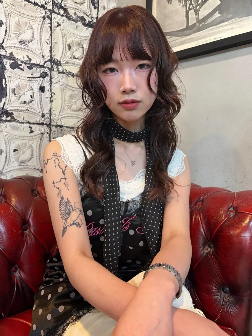 ロング カラー ヘアカラー loty _nanamiのヘアスタイル