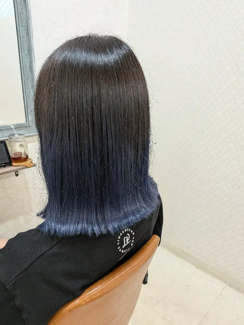 ミディアム ヘアカラー トリートメント nico ニコ🫧のヘアスタイル
