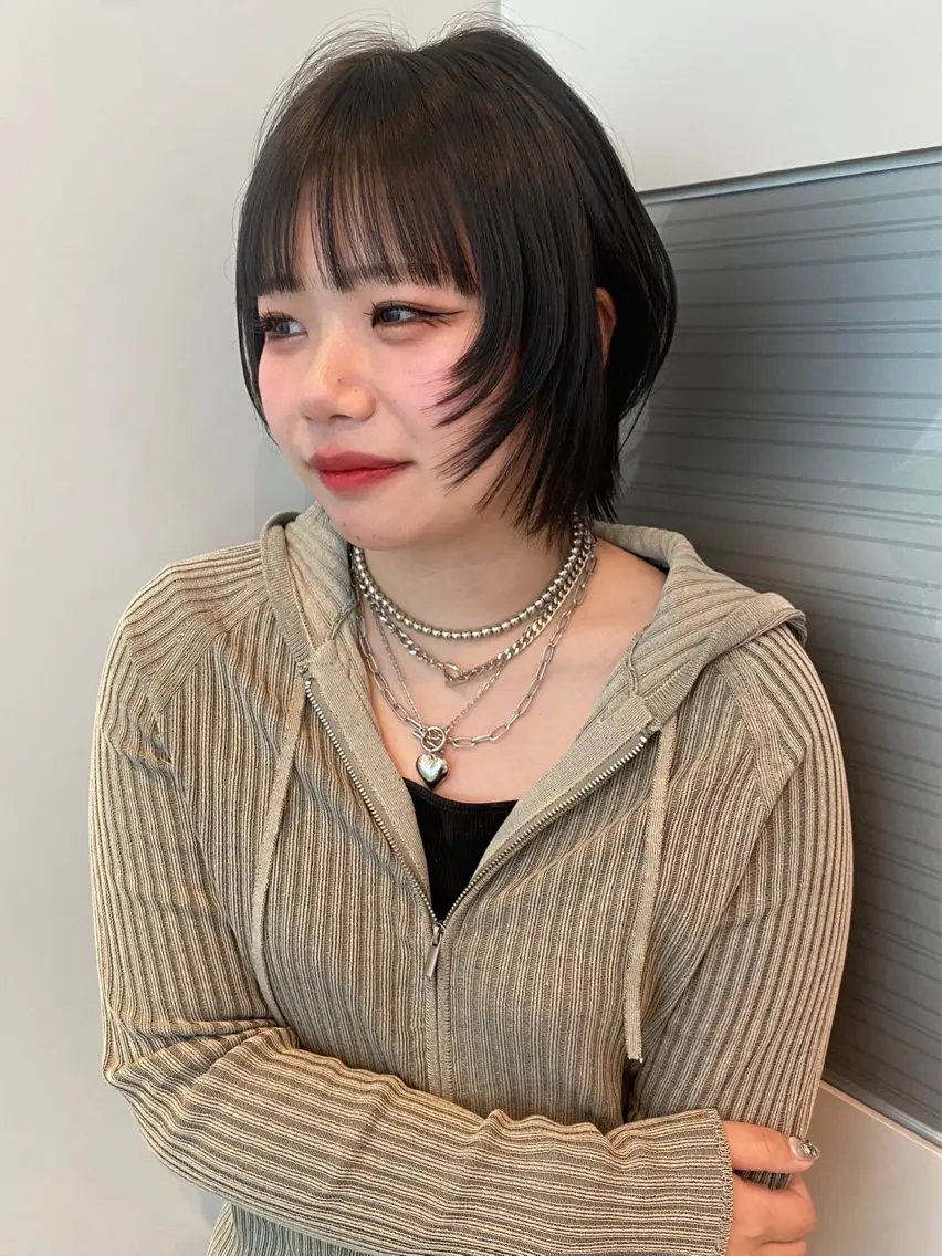 ショート カラー カット ヘアカラー トリートメント mai / linoah˚✧のヘアスタイル