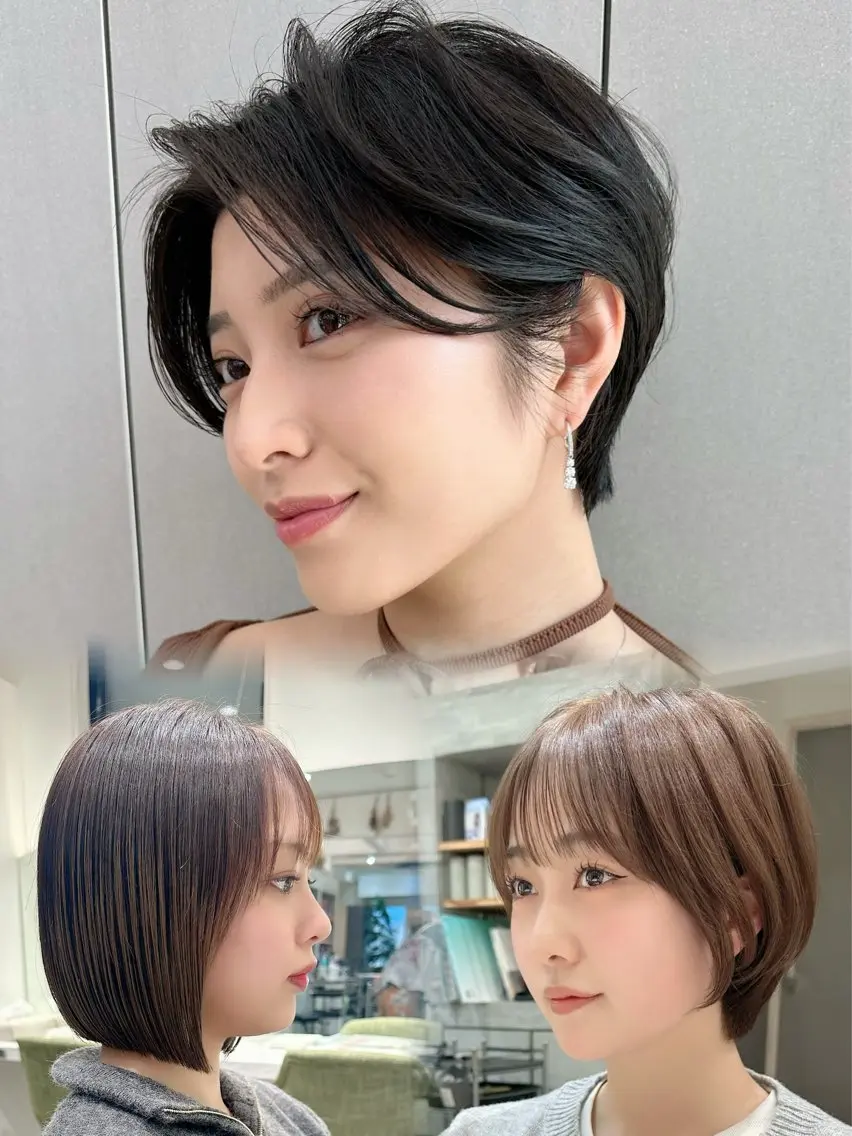 ショート カット ヘアカラー トリートメント 【店長】Lond山本 大輔のヘアスタイル