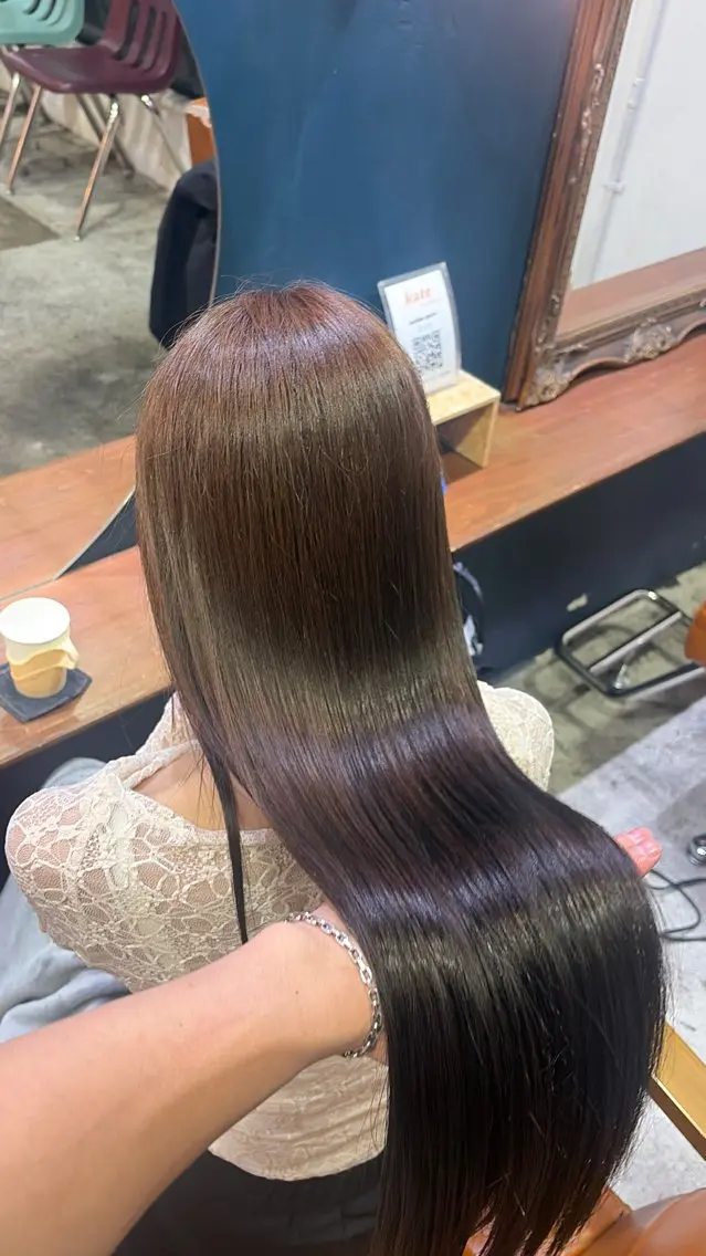 カラー ヘアカラー 五川 懸心のヘアスタイル