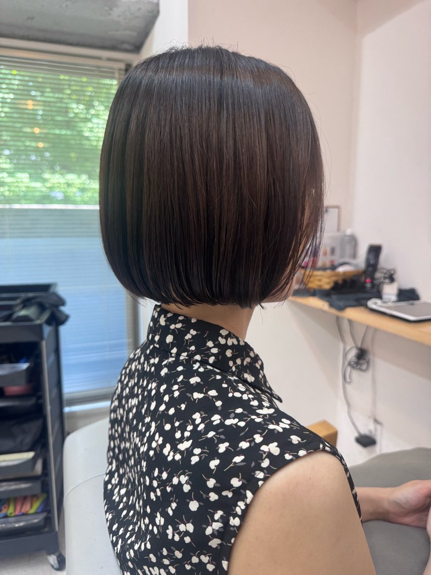 ミディアム カラー 山本 悟志のヘアスタイル