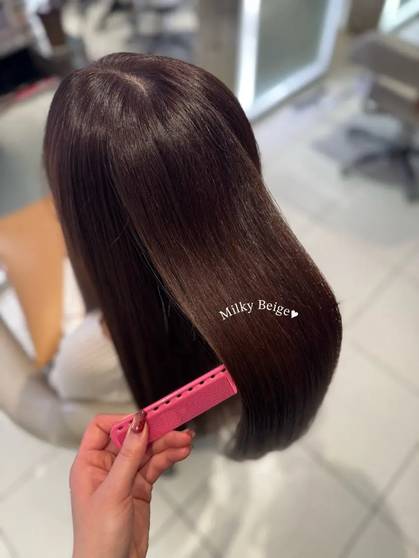 ロング カラー 🤍たむら みなみ 銀座🤍のヘアスタイル