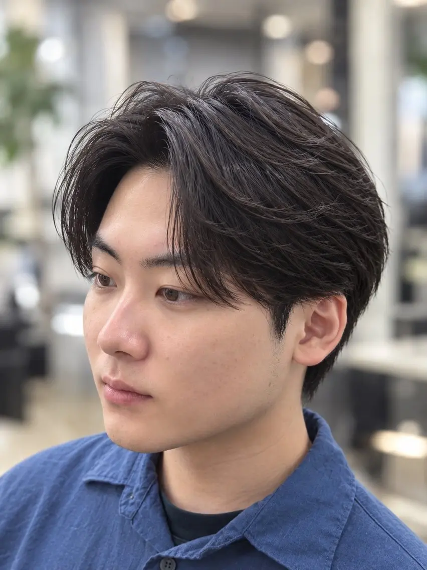 カット+ニュアンスパーマ+シャンプーの写真