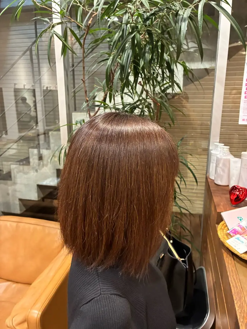 ショート ヘアカラー 【透明感カラー🪞】 高田愛斗のヘアスタイル
