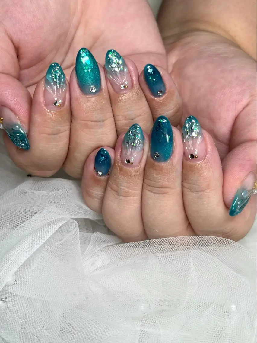 ネイル ハンドネイル なんば7nail YUZUHAのネイルデザイン
