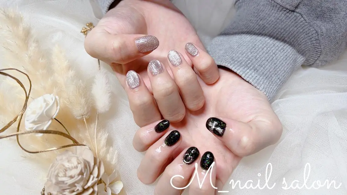 ネイル シンプルネイル M_ nail salonのネイルデザイン