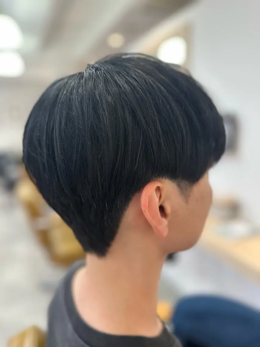 メンズ マッシュ 立川 芽依のヘアスタイル