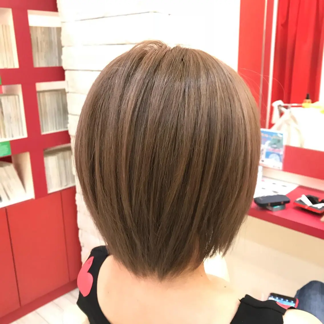 ショート カラー 櫻井 なんなのヘアスタイル