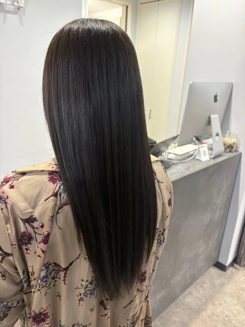 ロング カラー ヘアカラー ENVY Rikoのヘアスタイル