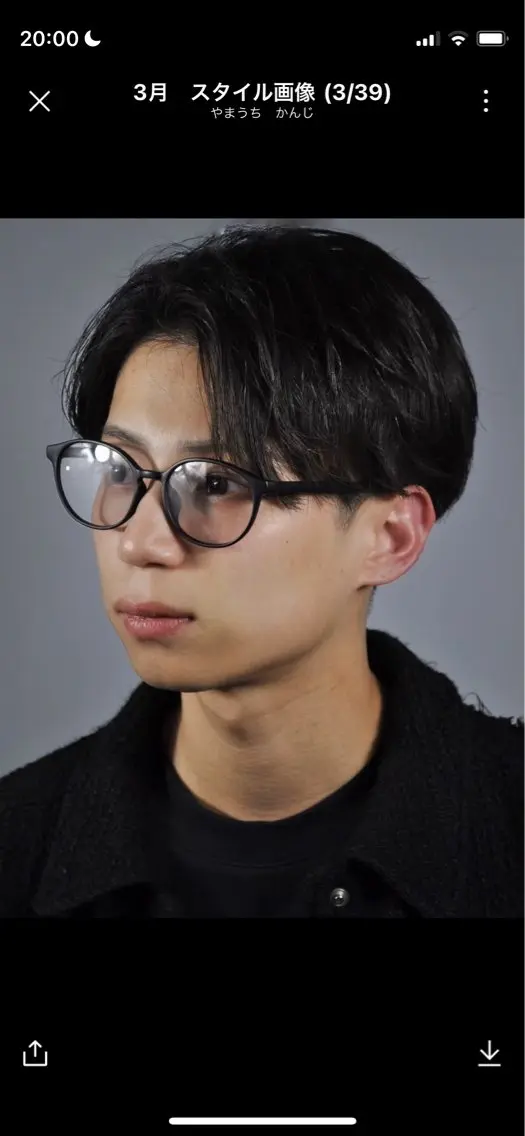 ショート 鈴木 晴人のヘアスタイル