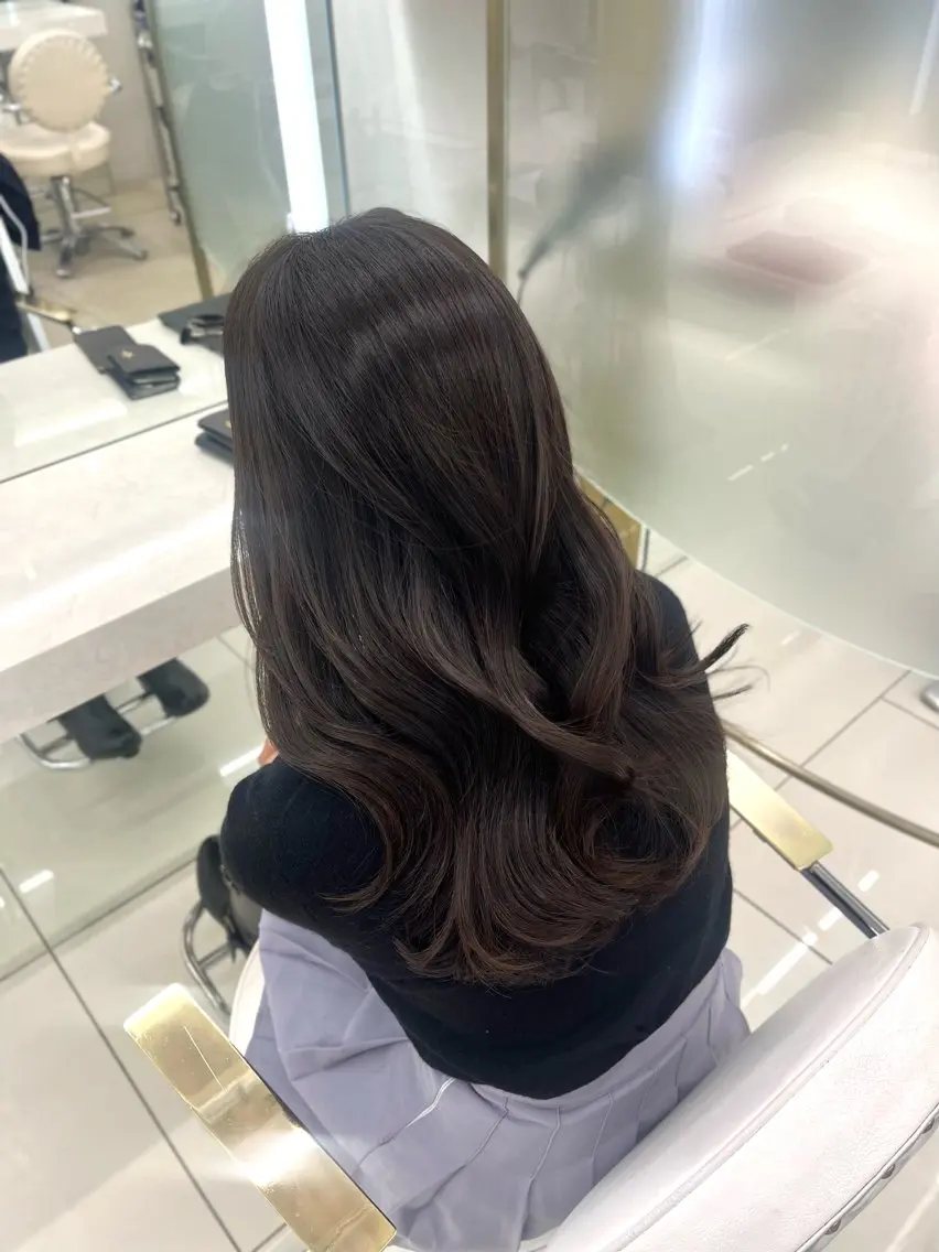 ロング トリートメント Celan あやかのヘアスタイル