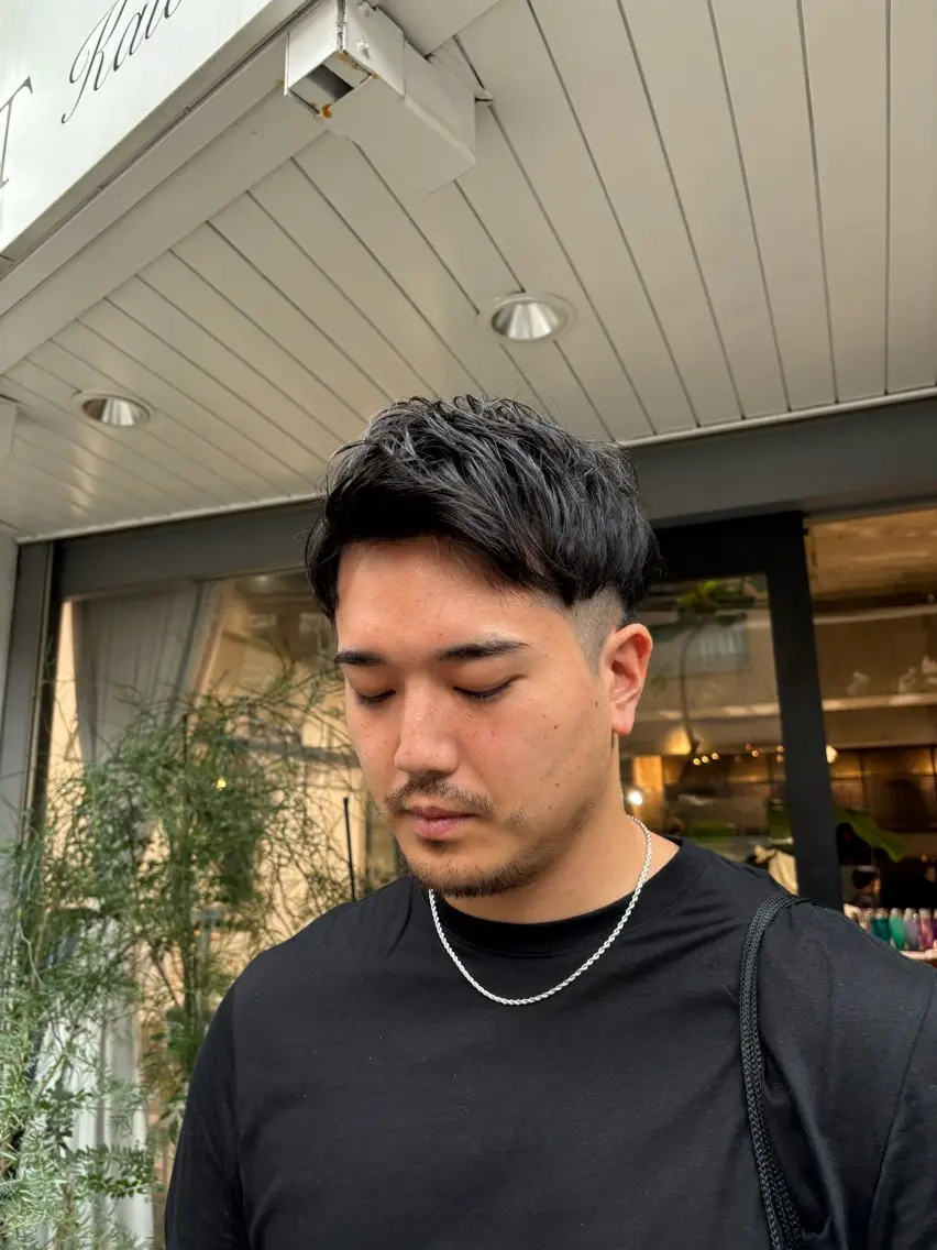 ショート メンズ men's/perm colorDaijuのヘアスタイル