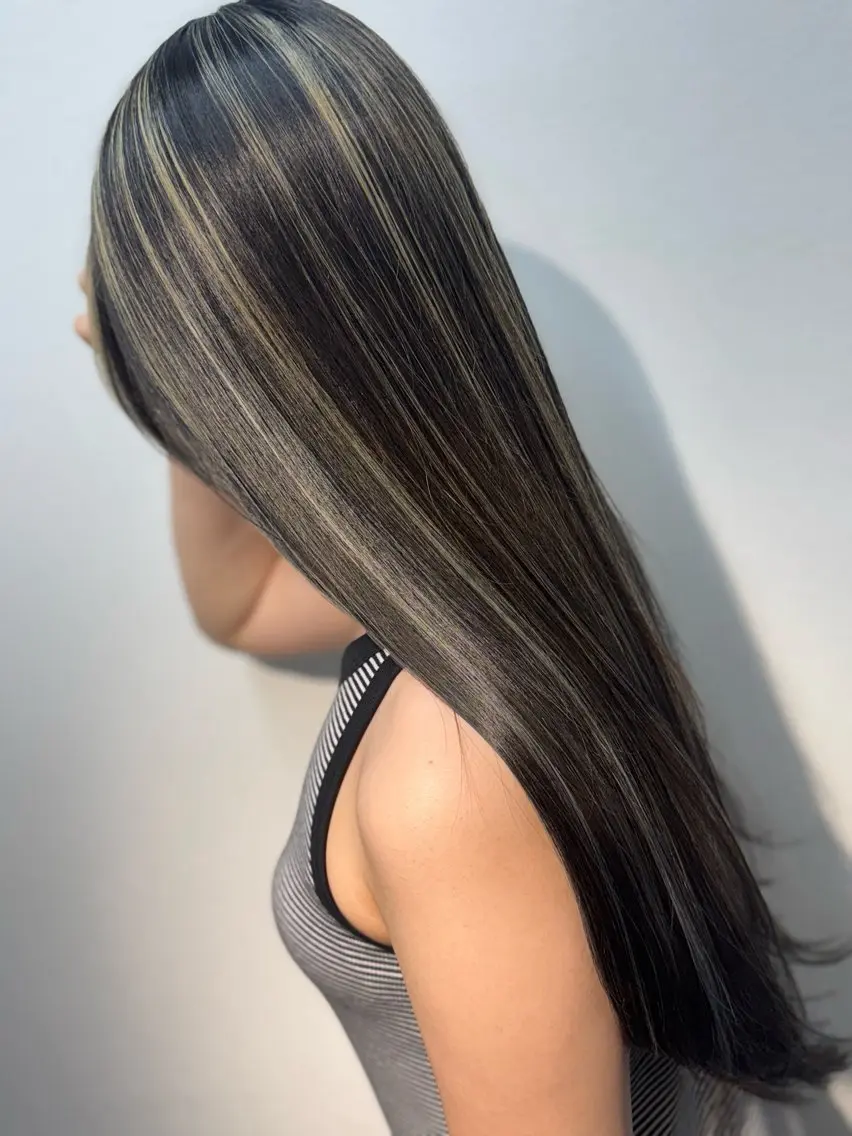 ロング 飯富 信二のヘアスタイル