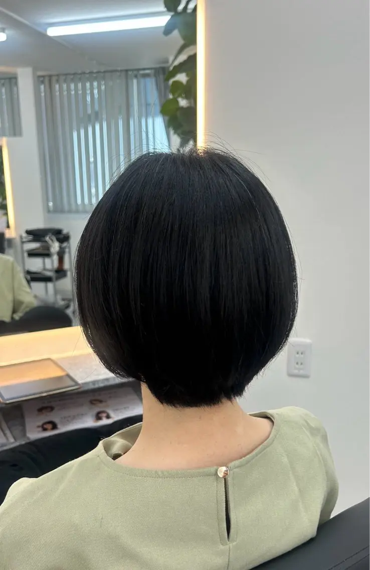 ショート カット ヘアカラー 骨格/顔型/伏見/ 佐藤 里菜のヘアスタイル