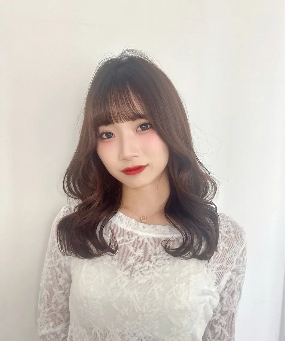 【🎀前髪カット+コテ巻きセット🎀⠀】の写真