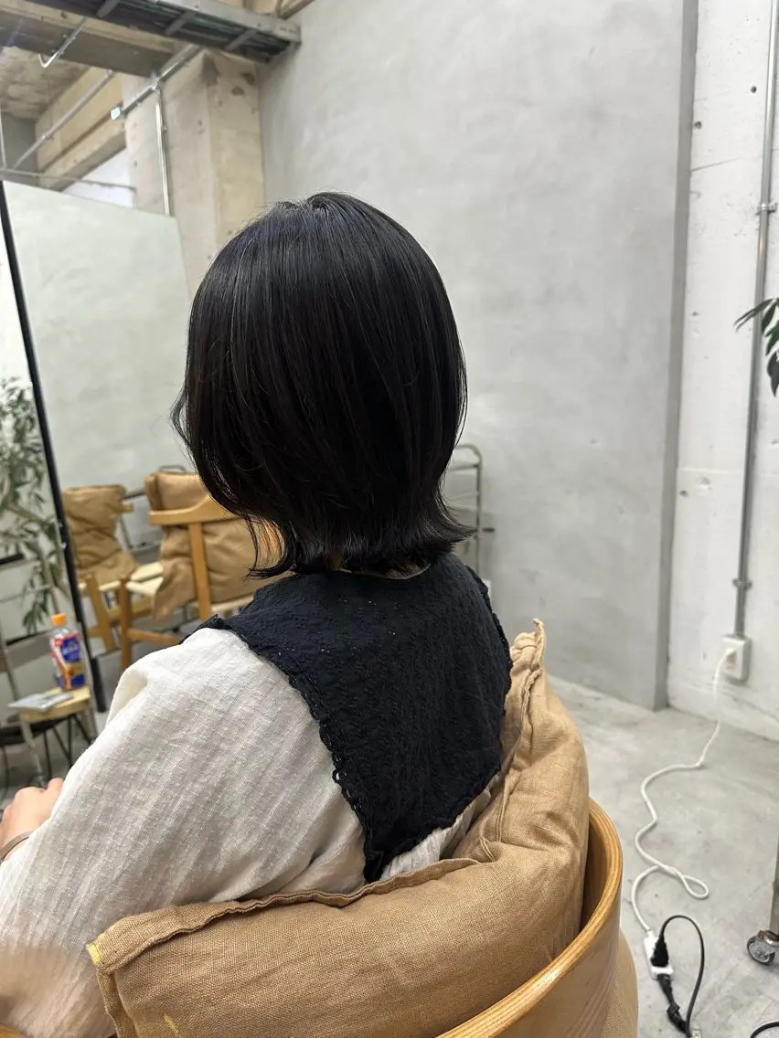 ミディアム カット MUKU ひかるのヘアスタイル