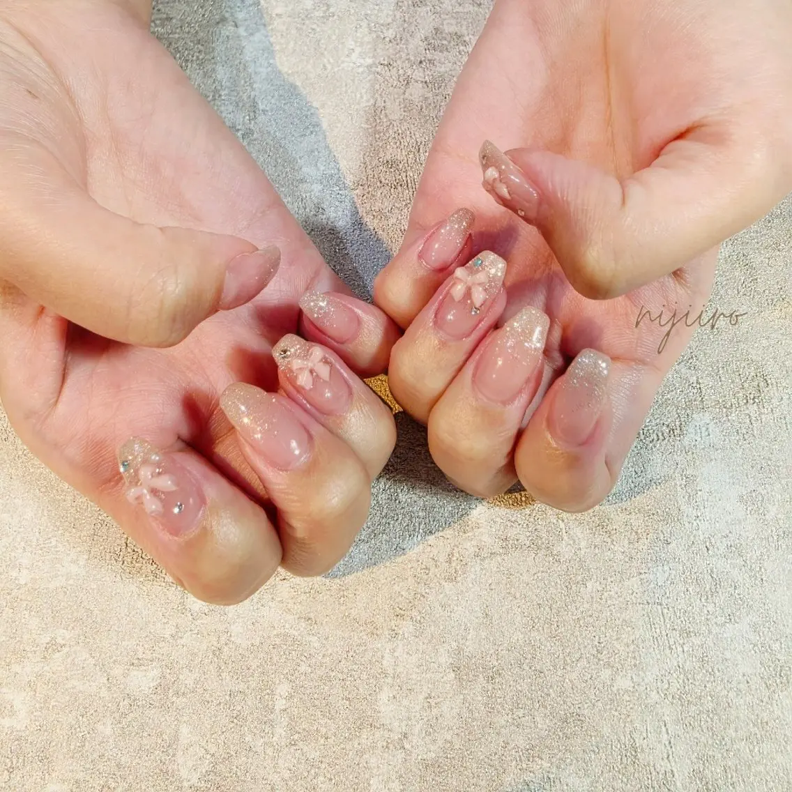 ネイル ハンドネイル nijiiro🌈 サトウのネイルデザイン