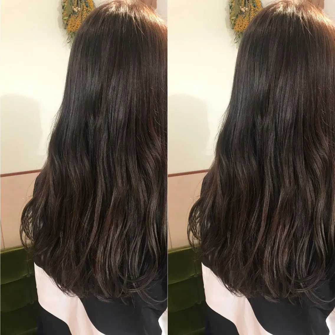ロング カラー 小栗 麻衣のヘアスタイル