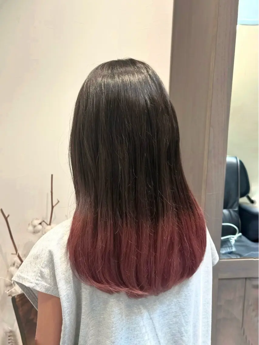 ロング 江原 優那のヘアスタイル