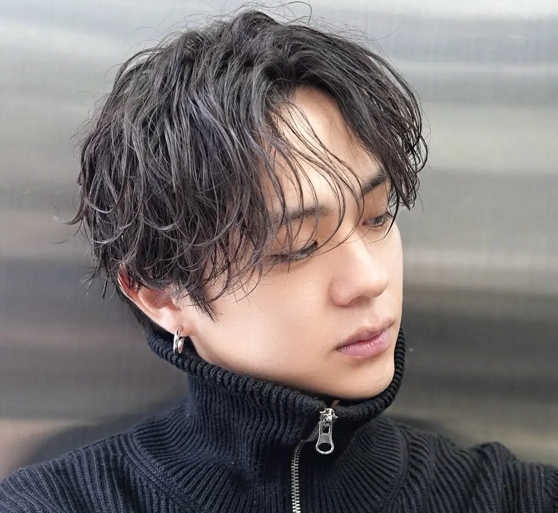 パーマ ヘアアレンジ メンズ メンズパーマ スパイラルパーマ カット パーマ (メンズ特化)AKI /古本晃大のヘアスタイル