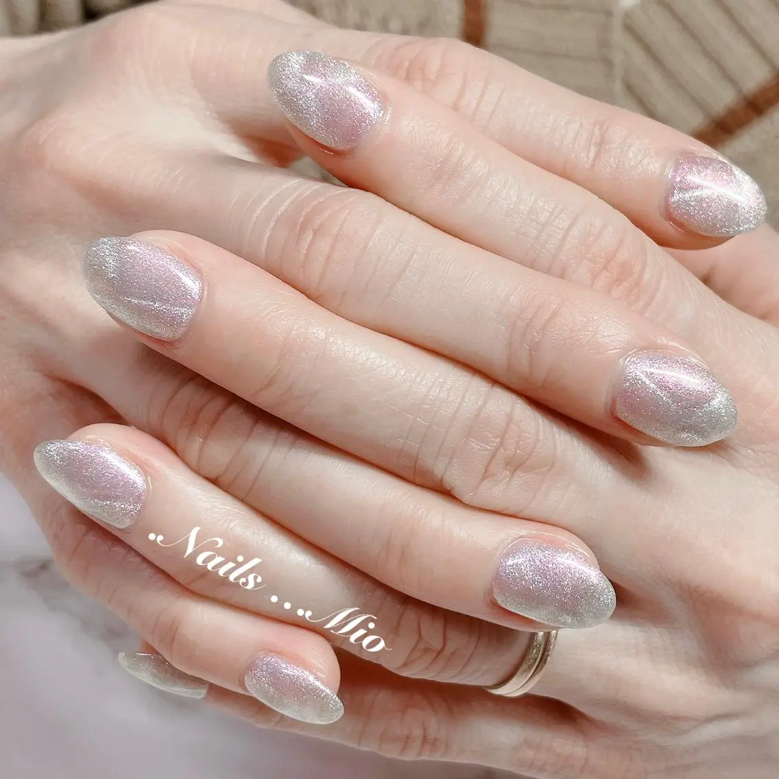 ネイル ジェルネイル マグネットネイル .Nails Mio 赤羽西ネイルサロンのネイルデザイン
