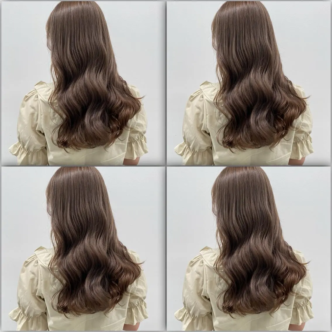 セミロング カラー レイヤーダブルカラー KYONのヘアスタイル