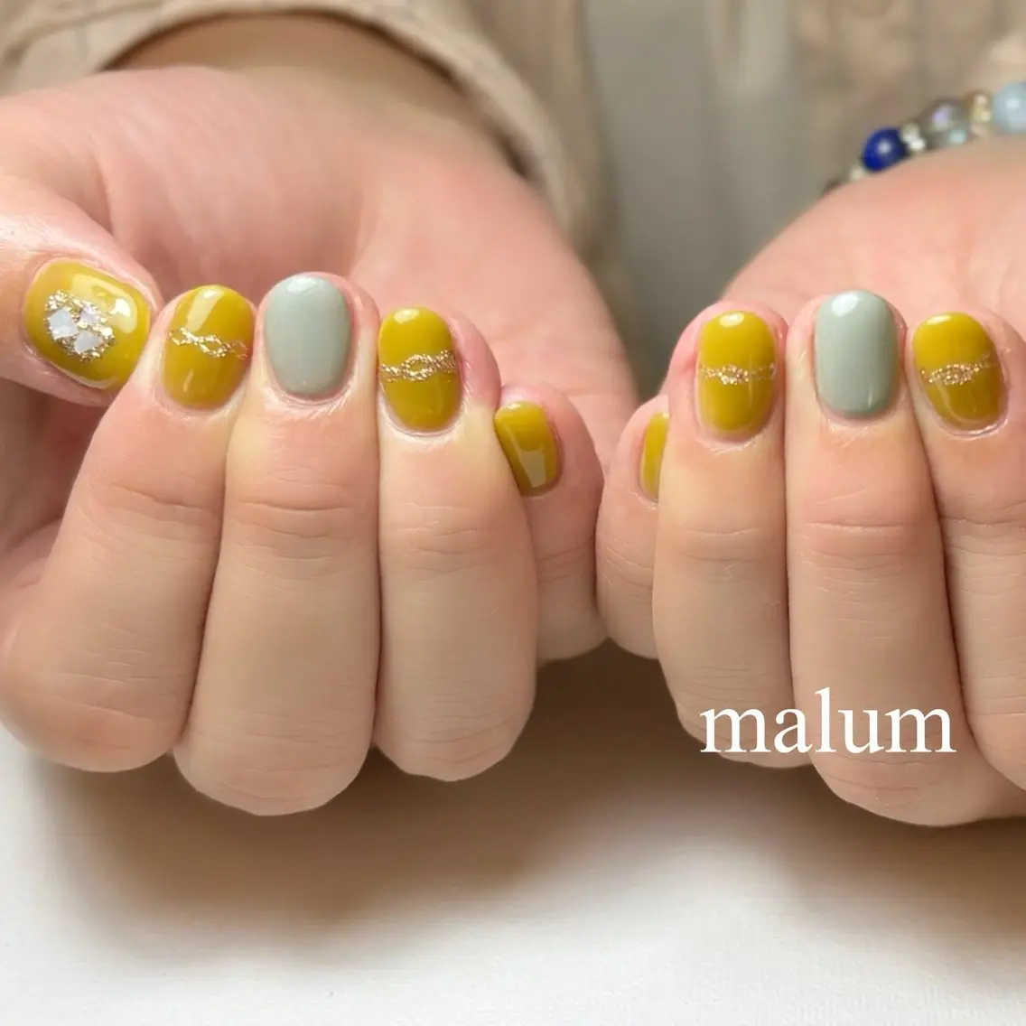 ネイル ハンドネイル malum nailのネイルデザイン