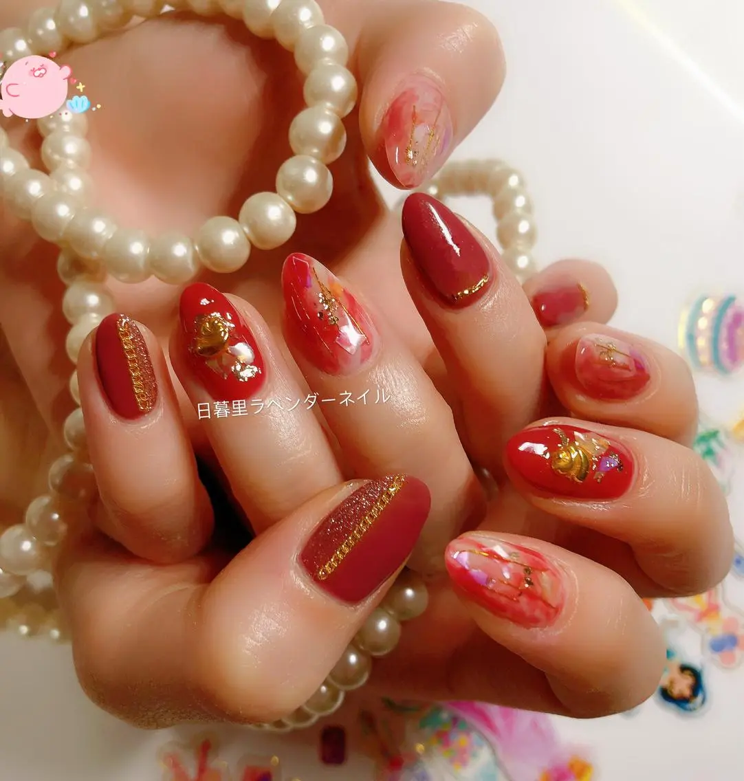 ネイル ラベンダー💖日暮里 ルル💖ネイルのネイルデザイン