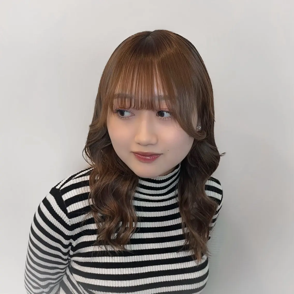 ロング SHUN/韓国/ レイヤー/透明感🖤のヘアスタイル